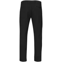 Mens Superb Stretch Chino Pants Black Back